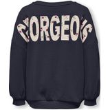 ONLY MINI - Georgia - Sweatshirt - Grijs - Katoen