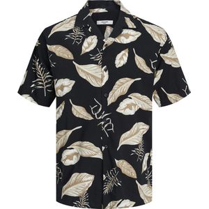 Jack & Jones - Overhemd - Katoen-Viscosemix - Multicolor - Korte Mouwen