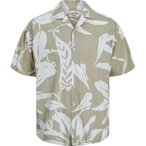 Jack & Jones Ladrew Print Overhemd - Lichtblauw - Katoen/Viscose