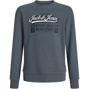 JACK & JONES Junior - Sweatshirt - Grijs - Katoen - Regular Fit
