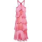 Vmfelicia - Lange Jurk - Maxi Lengte - Feestjurk - Halternek - Mouwloos