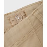 NAME IT - Cargo Broek - Camel Kleur - Katoen