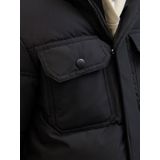 Jack & Jones - Junior Tussenjas - Zwart - Gewatteerde Jas