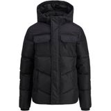 Jack & Jones - Junior Tussenjas - Zwart - Gewatteerde Jas
