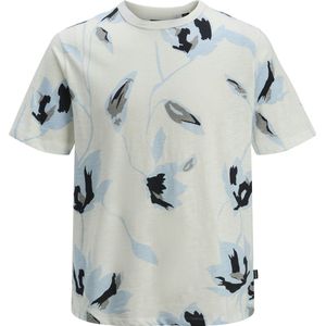 JACK & JONES - Jprblapalermo Aop Ss Tee - T-shirt - Cloud Danser - 1 stuk