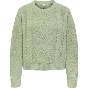 Onlelly - Gebreide Pullover - O-hals - Lange Mouwen - Regular Fit