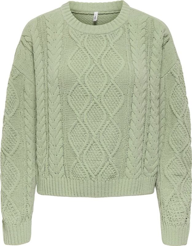 Onlelly - Gebreide Pullover - O-hals - Lange Mouwen - Regular Fit