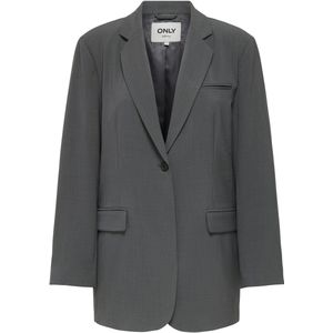 Only - Onlsvea Life - Blazer - Dark Grey Melange