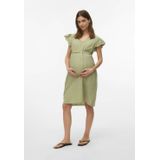 Mlnewjuana - Zwangerschapsjurk - V-Hals - Knielengte - Regular Fit