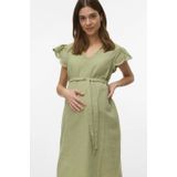 Mlnewjuana - Zwangerschapsjurk - V-Hals - Knielengte - Regular Fit