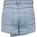 ONLY - ONLLesly - Rok - Lichtblauw - Wikkel-look