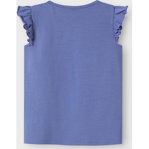 Name It - Mini T-shirt - Kinderen - Ronde Hals - Kapmouwen