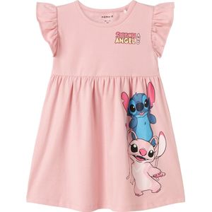 Name It - Midi-Jurk - Peuters - Ronde Hals - Korte Mouwen