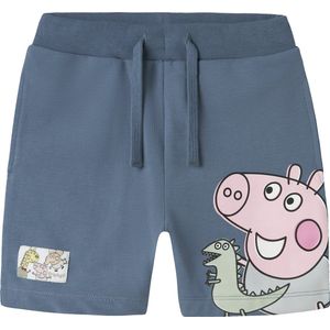 Name It - NmmArt - Sweatshorts - Blauw - Katoen