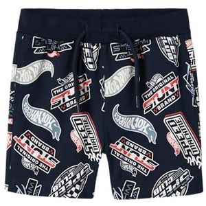 Hot Wheels - Korte Broek - All-Over Print - Jersey - Verstelbare Taille