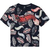 Hot Wheels - T-shirt - Jersey - Korte Mouwen - Regular Fit - All-over Print