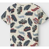 Hot Wheels - T-shirt - Zwart - Jersey - All-Over Print