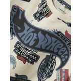 Hot Wheels - T-shirt - Zwart - Jersey - All-Over Print