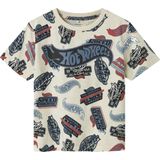 Hot Wheels - T-shirt - Zwart - Jersey - All-Over Print