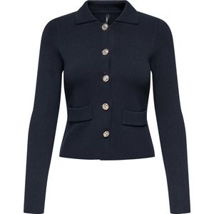 ONLY gebreid vest marineblauw