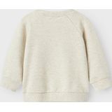 Sweater - Motiefprint - Sweatstof - Geribbelde Kraag - Lange Mouwen