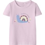 Name It - Top - Ronde Hals - Korte Mouwen - Normale Pasvorm