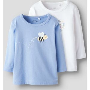 Serenity - Longsleeve - Bright White - Jersey - Ronde Hals - Lange Mouwen