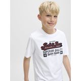 JACK & JONES Junior - T-shirt - Blauw - Jersey