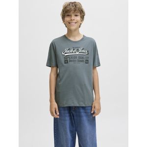 JACK & JONES Junior - T-shirt - Zwart - Jersey - Korte Mouwen