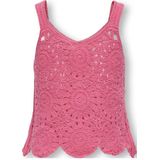 KIDS ONLY GIRL - Top - Mouwloos - Gehaakte Details - Katoen en Acryl
