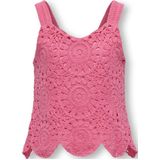 KIDS ONLY GIRL - Top - Mouwloos - Gehaakte Details - Katoen en Acryl