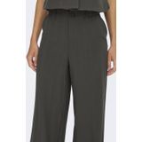 ONLY - ONLMATEO - Wide Leg Broek - Groen - Regular Waist