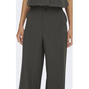 ONLY - ONLMATEO - Wide Leg Broek - Groen - Regular Waist