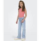 Only - KOGkenya - Top - Roze - Katoen - Gestreept