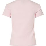 Pcmay - Geribd T-shirt - Nauwsluitend