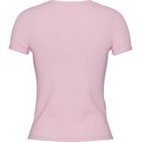 Pcmay - Geribd T-shirt - Nauwsluitend