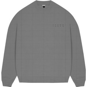 Jack & Jones Jcopacer Structure Crew Neck Smu, Grijs flanel, XS