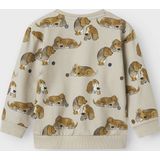 Sweatshirt - Regular Fit - All-over Print - Lange Mouwen - Ronde Hals