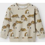 Sweatshirt - Regular Fit - All-over Print - Lange Mouwen - Ronde Hals