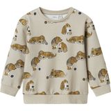 Sweatshirt - Regular Fit - All-over Print - Lange Mouwen - Ronde Hals