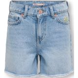 KIDS ONLY GIRL - Denim Shorts - Blauw - 100% Katoen
