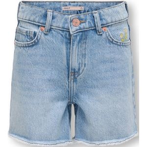 KIDS ONLY GIRL - Denim Shorts - Blauw - 100% Katoen