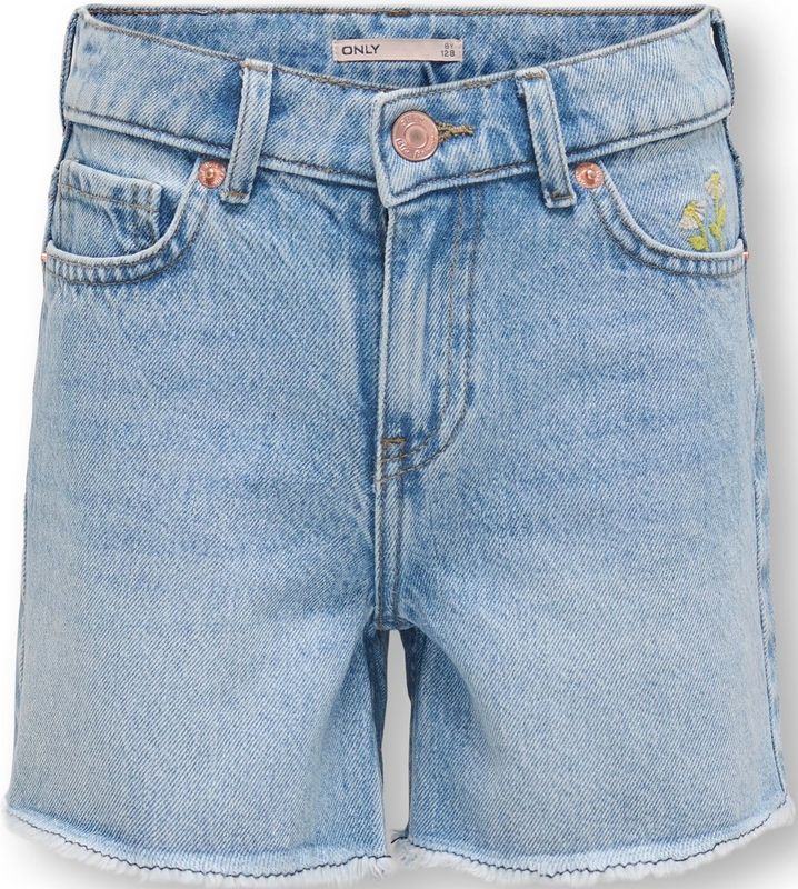 KIDS ONLY GIRL - Denim Shorts - Blauw - 100% Katoen