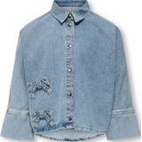 ONLY GIRLS - Denim Overhemd - Blauw - Denim