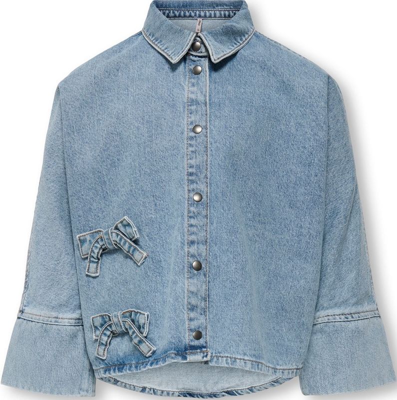 ONLY GIRLS - Denim Overhemd - Blauw - Denim