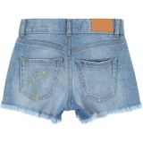 Only - KMGRobyn - Mini Jeans - Blauw Denim - 5-pocket-style - Ripped