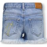 Only - KMGRobyn - Mini Jeans - Blauw Denim - 5-pocket-style - Ripped
