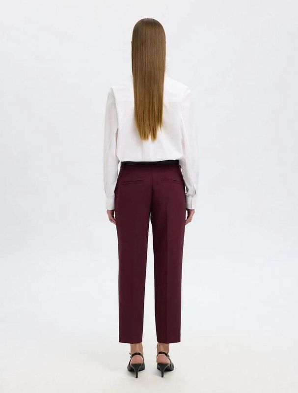 Cropped Tapered Fit Broek