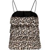 ONLY - ONLShea - Spaghetti Top - Camel - Dierenprint