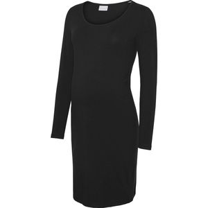 Jurk - U-Hals - Lange Mouwen - Knielengte - Bodycon Fit